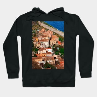 Living in the castle of Monemvasia Hoodie